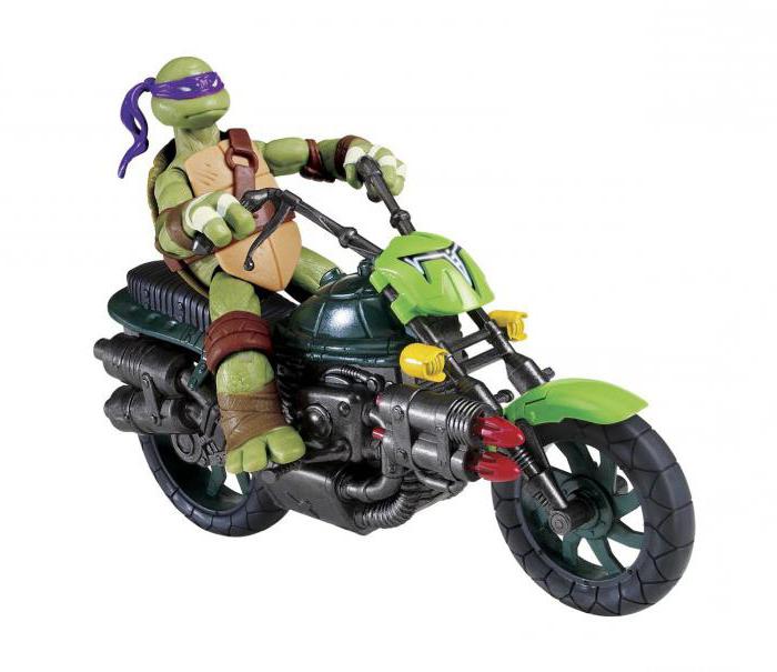 海龟的摩托车手