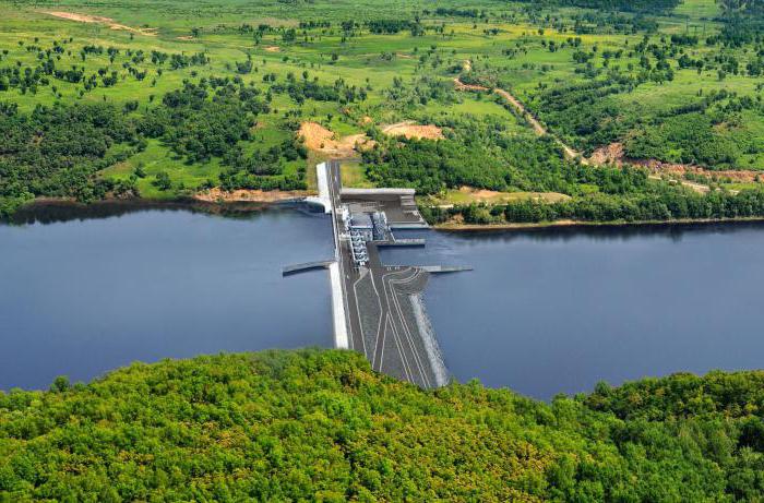 Nizhne -des burejski Wasserkraftwerkes gestartet