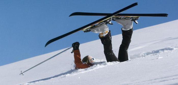 der Traum vom Skifahren im Berg
