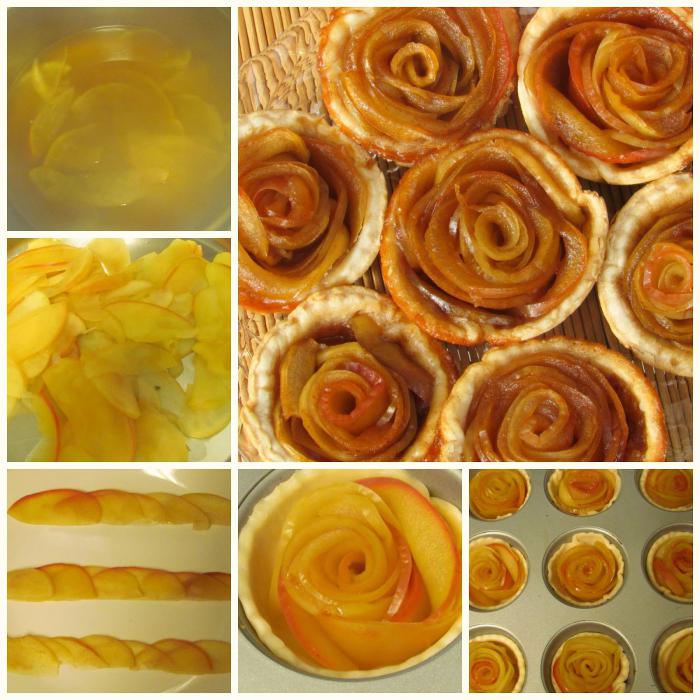 recipe roses out of dough