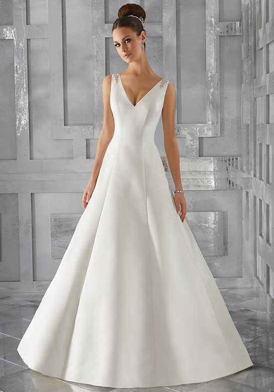 um Belo vestido de noiva