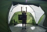 Zelt Tourist - bequemer Schutz von natürlichen Faktoren