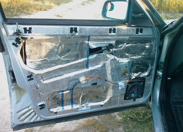 insulation VAZ 2110 with his own hands