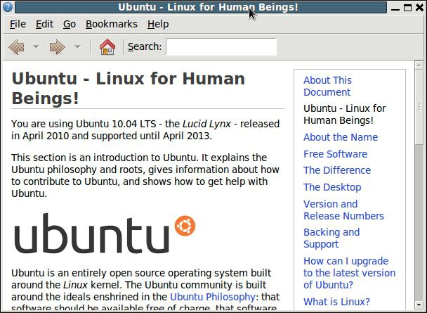 表示linuxのバージョン