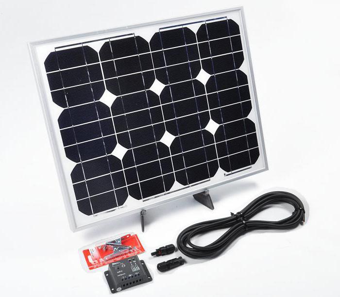 Schema Solarbatterie Akku