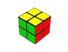 assembling a rubik's cube 2x2 