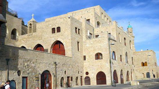 Jaffa以色列的圣彼得教堂