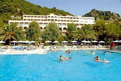 a ilha de corfu, grécia hotéis