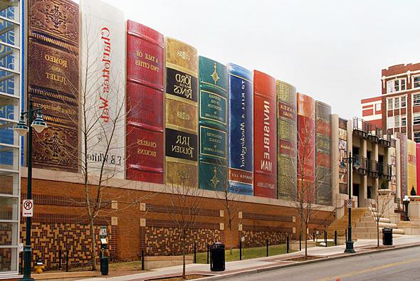 Mais inusitados da casa no mundo - a Biblioteca, em Kansas City