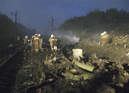 statistics plane crash in Russia for 10 years