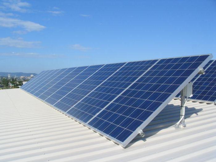 la producción solar de la batería
