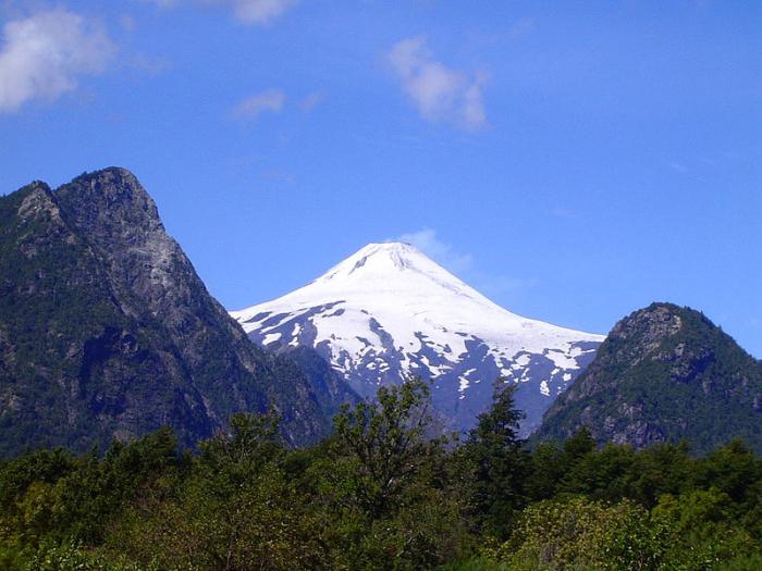 vulcão no Chile