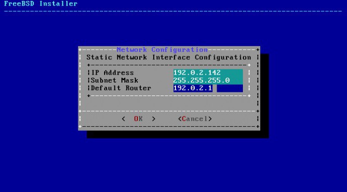 Усталёўка FreeBSD 10 з флэшкі