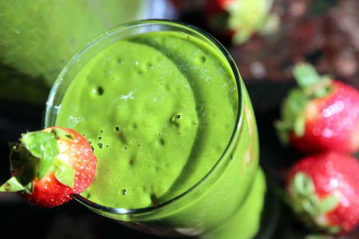 smoothies with spinach