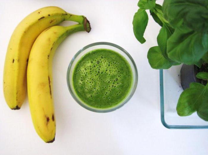 smoothies with spinach and banana
