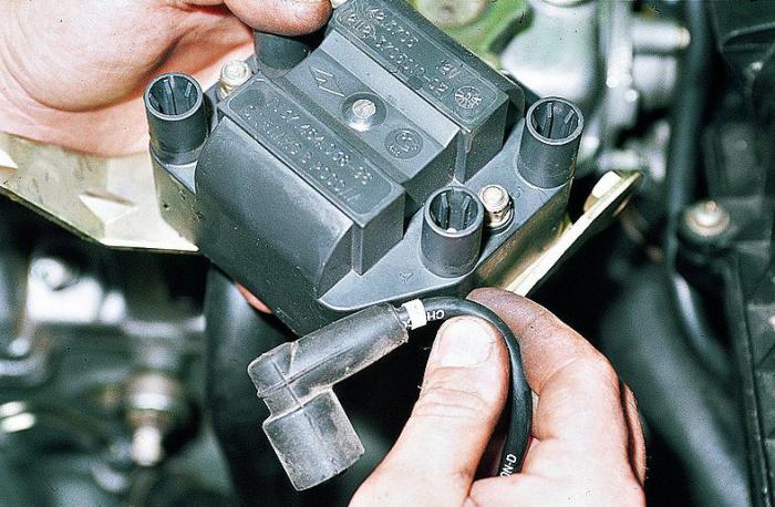 replacement of the ignition module VAZ 2114