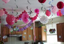Odası süslemeleri nasıl bir doğum günü? Çocuk 2 yıl, 5,10 yıl: güzel oda, doğum günü