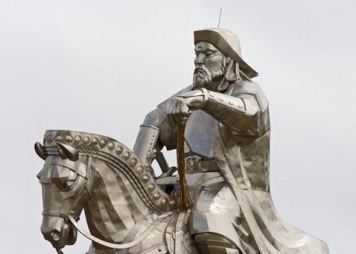Denkmal чингисхану in der Mongolei