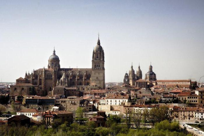 die Straßen von Salamanca Spanien