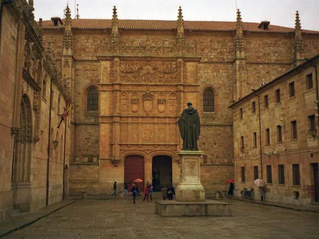 die Stadt Salamanca in Spanien