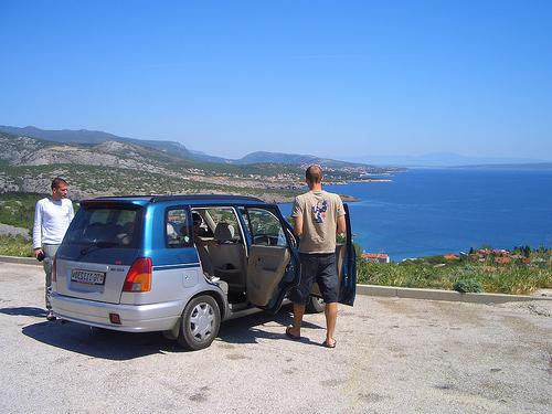 Reise in die Krim auf dem Auto