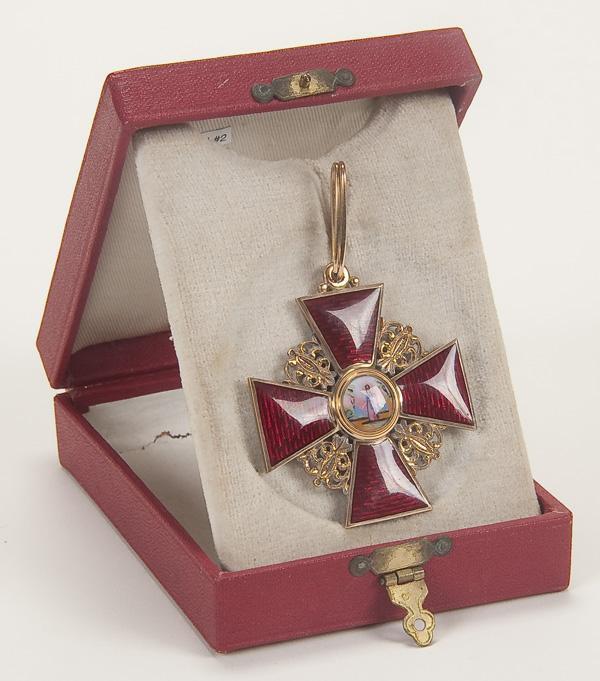 the order of St. Anna of the 1st degree