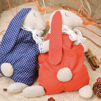 toy hot water bottle with cherry pits