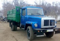 Damperli kamyon GAZ-3307: cihaz ve teknik özellikleri
