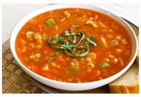 Suppe mit Gerste: Kochrezepte mit Foto