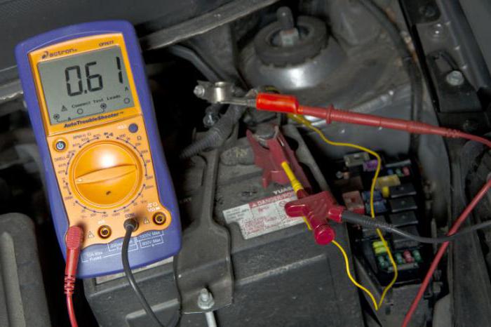 how to check battery multimeter
