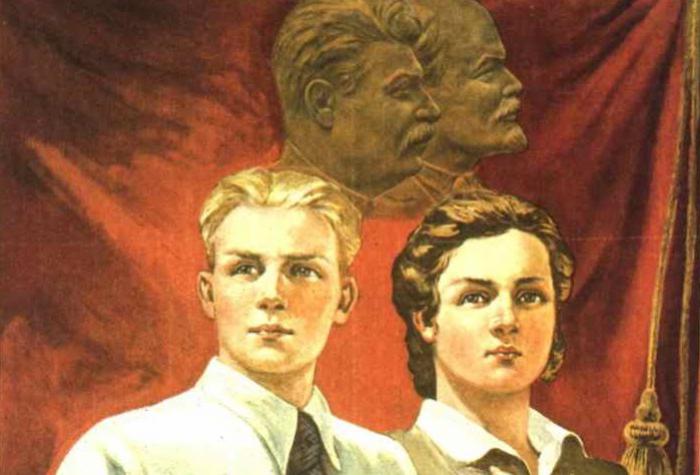 die sowjetischen Propaganda-Plakate