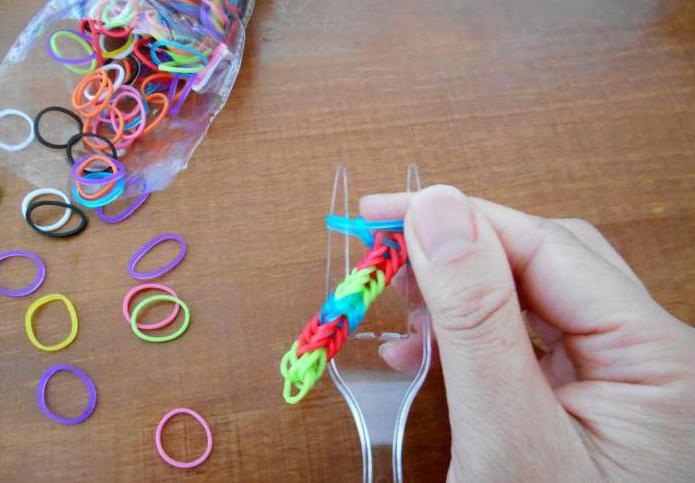 How to make figures out of loom bands step-by-step description and photos