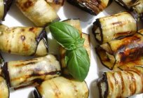 Starters eggplant: different cooking options