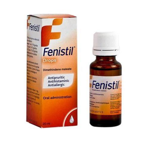 fenistil drops for babies