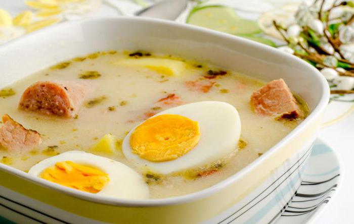 Zurek Polish soup recipe