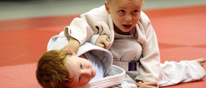 Children's judo competitions