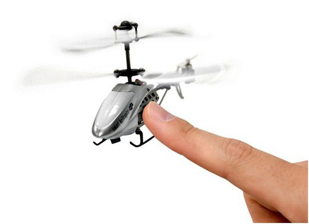 Toy remote-controlled helicopter