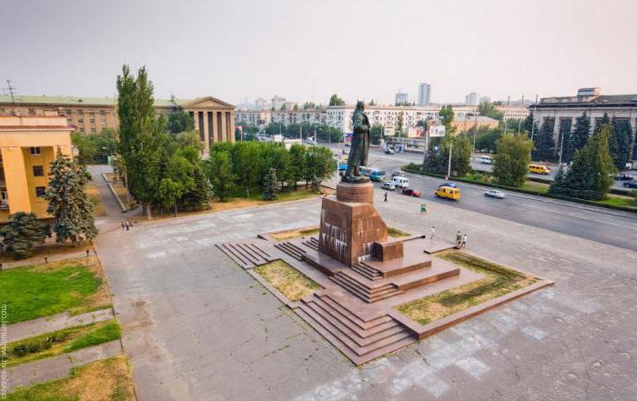 Lenin Square of Volgograd