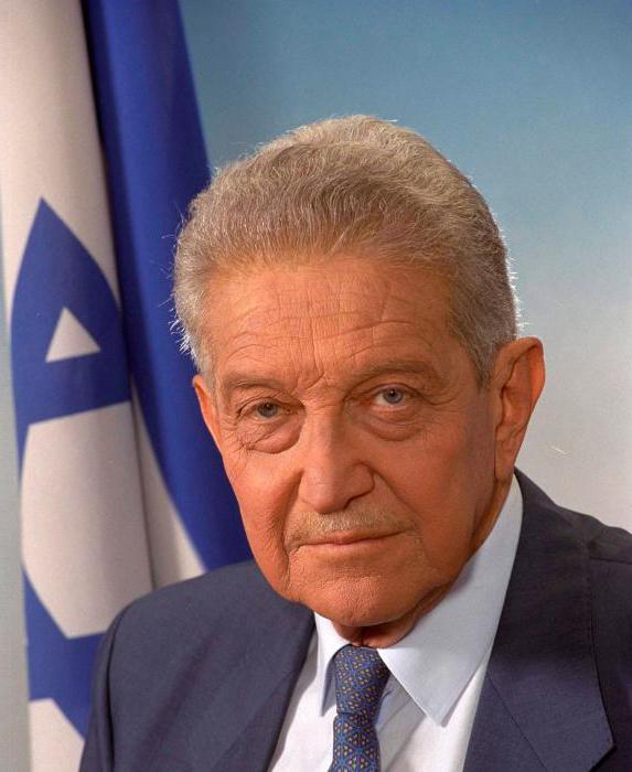 os presidentes de israel