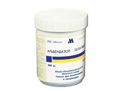 Albendazol Gebrauchsanweisungen