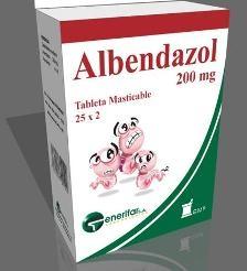 Albendazol Dosierung