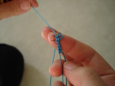 Tatting with a needle for beginners