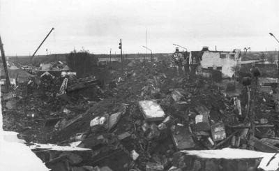 das Erdbeben in Neftegorsk 1995