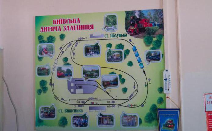 Kindereisenbahn Kiew Foto