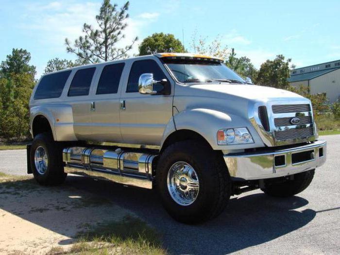 impressive size and specifications ford f650