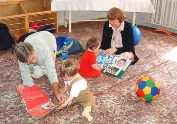 Working with children in preschool 