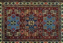 Табасаранский la alfombra hecha a mano: foto