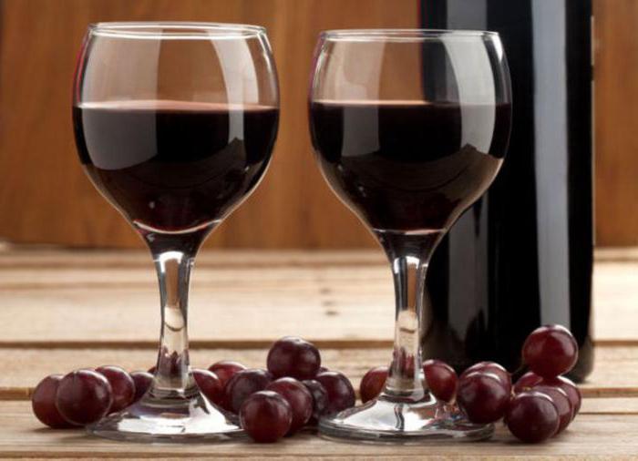 Czerwone wina z winogron