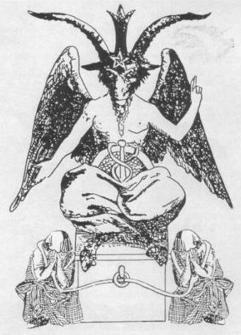Tarot card the devil