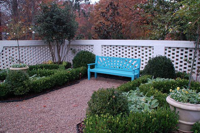  garden bench - blueprints